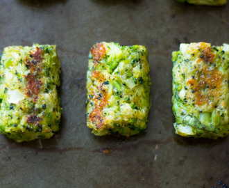 Healthy Baked Broccoli Tots