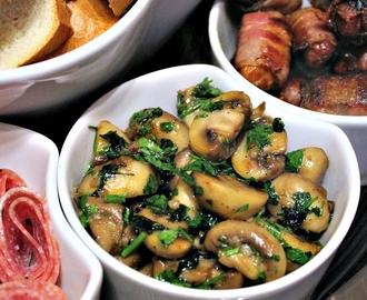 Champinones Al Ajillo, Spanish Garlic Mushrooms