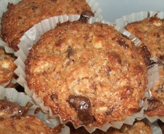 Chokolademuffins m. kokos.