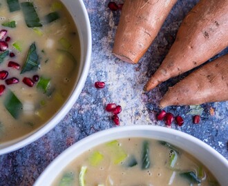 Sød kartoffelsuppe