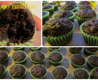 Choko-coco muffins