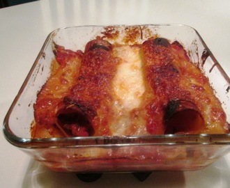 Cannelloni med Kødfyld