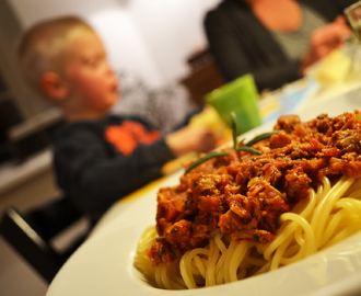 Spaghetti con Ragù di fagiano