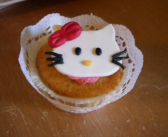 cupcake med kitty