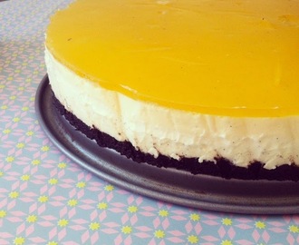 Cheesecake med mango og lime