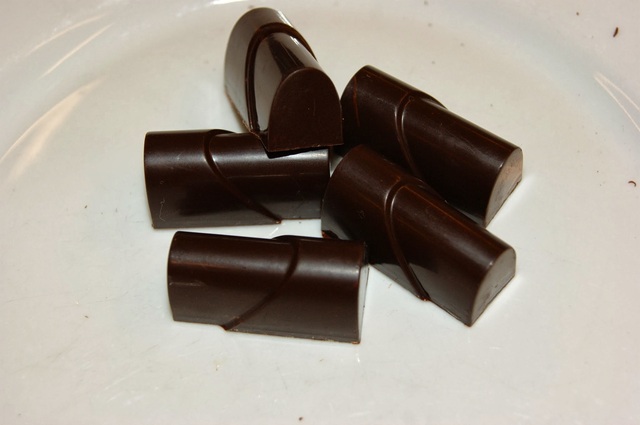 Chokoladeganache som fyld til chokolader eller kager