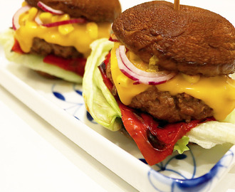 Portobello burger – Den sunde burger.