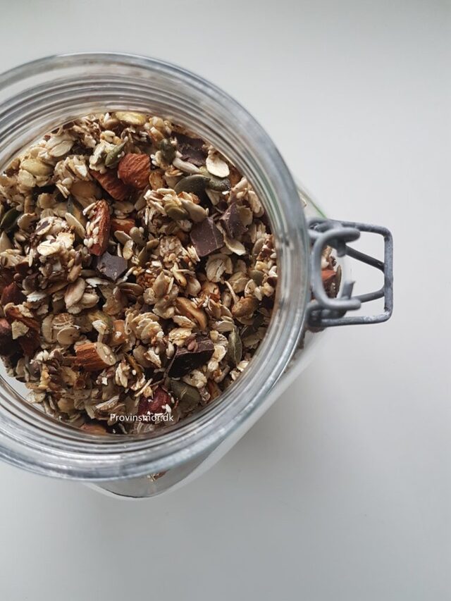 Hjemmelavet Granola (overklassen indenfor Müsli)