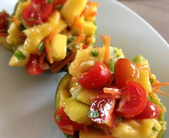 Spicy mango salat paleo style