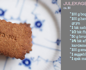 Digestive med julesmag (glutenfri)