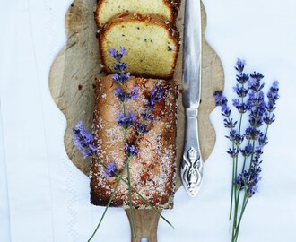 Solskinskage med lavendel