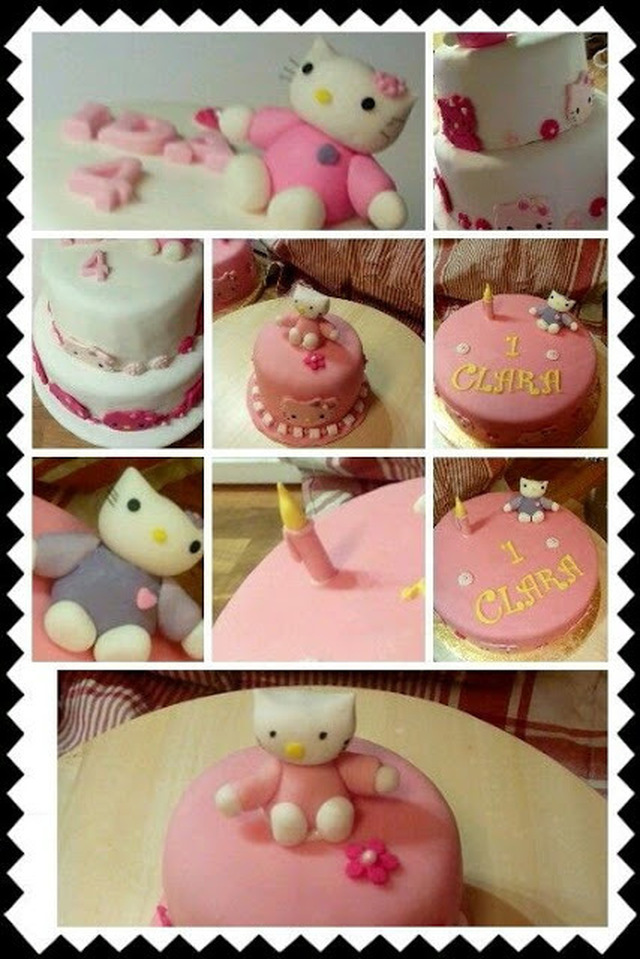 Hello Kitty cakes