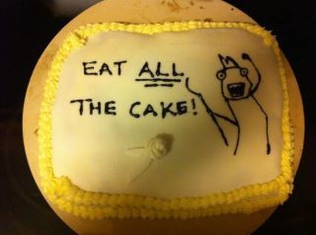 Eat ALL the cake!