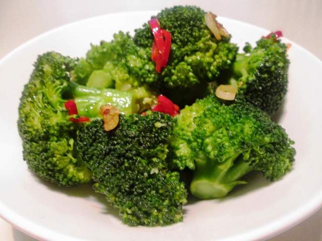 Broccoli med Chili og Hvidløg