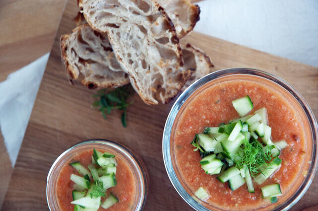 Gazpacho – Kold tomatsuppe