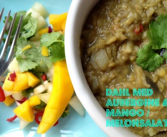 DAHL MED AUBERGINE & MANGO / MELONSALAT