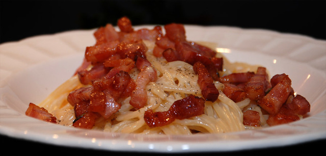 Spaghetti Carbonara - Simpelt