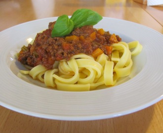 Opskrift: Spaghetti Bolognese