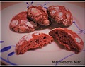 Røde jule cookies (Red velvet cookies)
