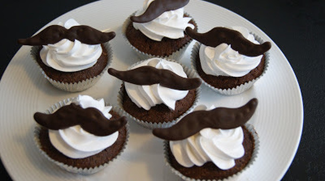 Movember Cupcakes