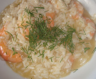 Reje pilaf (risotto med rejer)