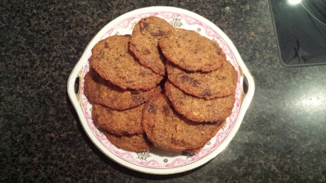 Cookies af lakridsmarcipan