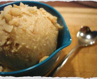 Homemade peanut butter ice cream, an Icecreamist recipe