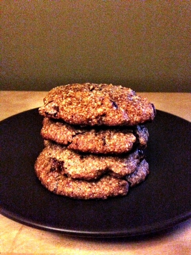 Paleo bacon chocolate cookies