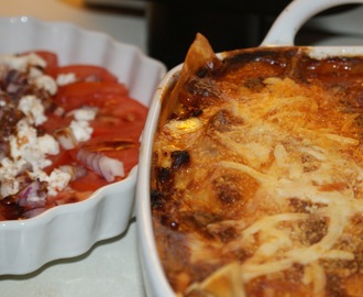 Klassisk italiensk lasagne med hjemmelavet bechamelsauce