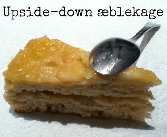 Upside-down æblekage
