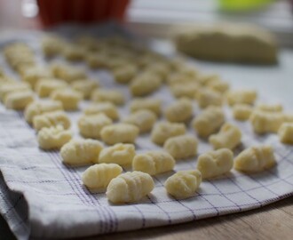 Gnocchi al gorgonzola