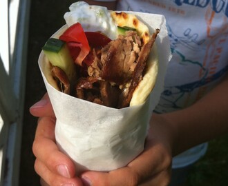 Græsk pita gyros