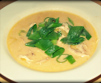 Thai inspireret kyllingesuppe til 10 kr.