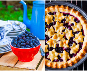 Blueberry pie