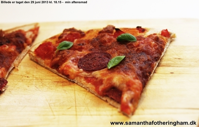 Sund pizza – hjemmelavet