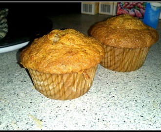 Gulerodsmuffins