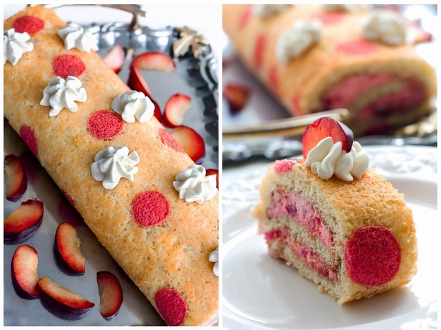 Blomme roulade