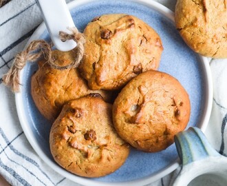 Sunde cookies med peanutbutter