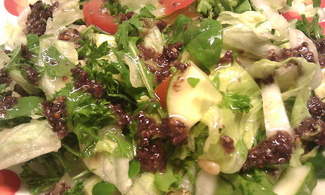 Sprød Salat med Olie-Eddike Dressing