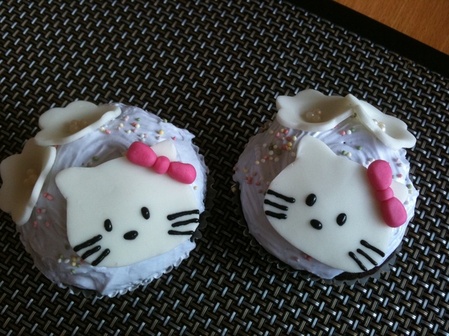 Hallo Kitty Cupcakes