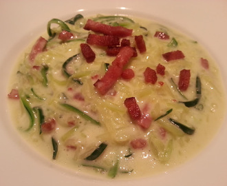 Squash carbonara