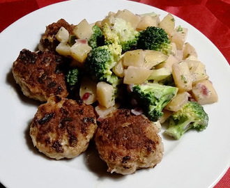 Frikadeller med Citron og Varm Kartoffelsalat