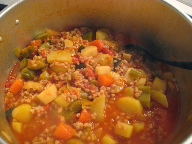 Minestronesuppe