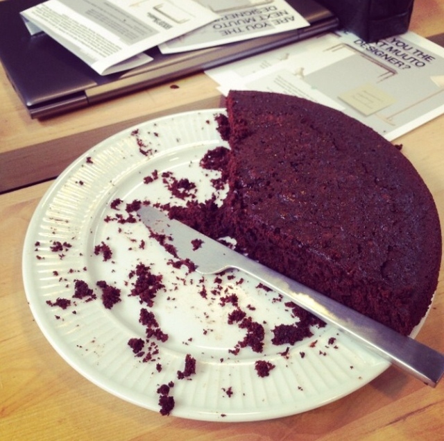 verdens bedste plain chokoladekage (uden fis, det er den bedste!)