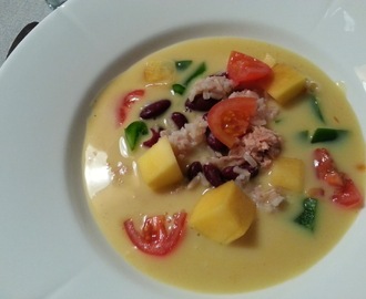 Caribisk kyllingesuppe