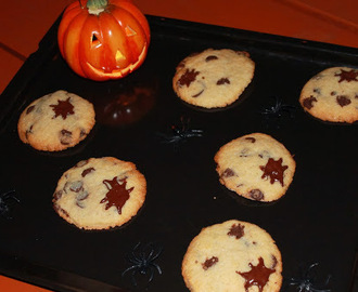 Chocolate chip cookies - med et touch af hallowen