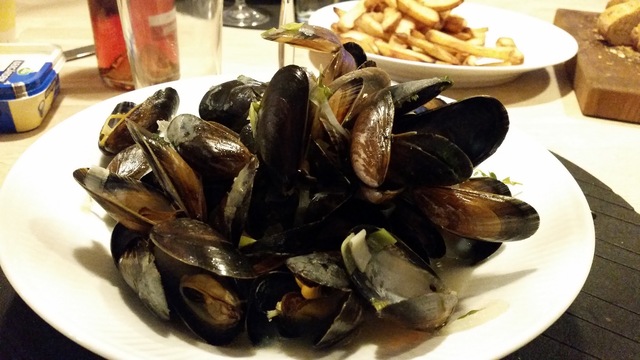 Moules mariniéres (Moules frites)