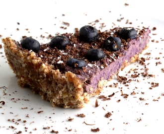 Blueberry Cheesecake – Raw, Palæo og uhm-god
