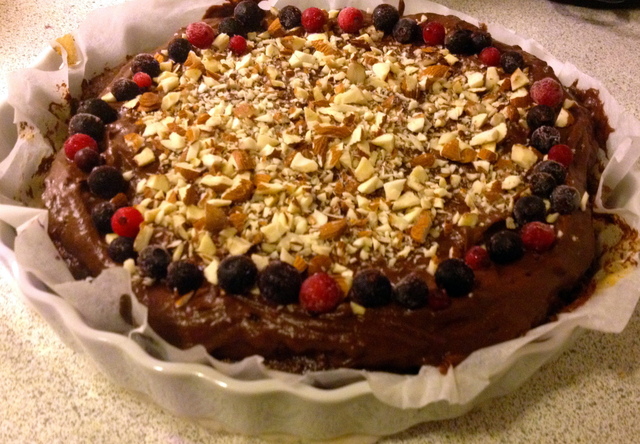 Sukkerfri chokoladekage med choko mouse og wauw-faktor!
