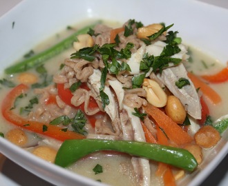 Thai-inspireret suppe